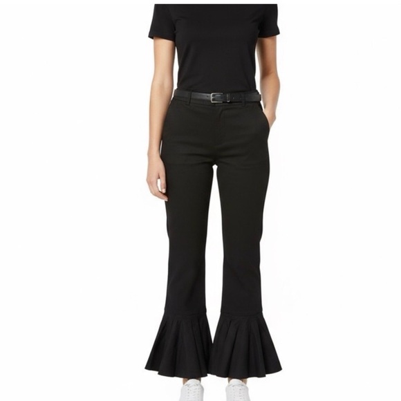Isabel Marant Pants - Isabel Marant Black Flare Pants size 42F